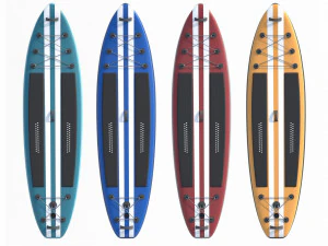 Paddle Board 4 Colors Collection 3D Model