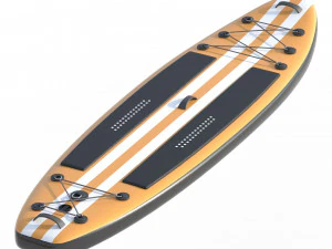 Paddle Board 4 Colors Collection 3D Model
