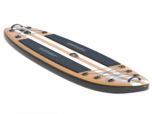 Paddle Board 4 Colors Collection 3D-Modell