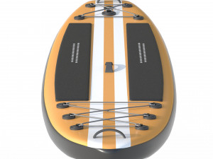 Paddle Board 4 Colors Collection 3D-Modell