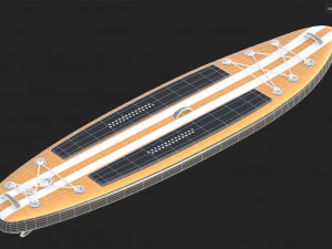 Paddle Board 4 Colors Collection 3D Model