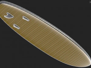 Paddle Board 4 Colors Collection 3D Model