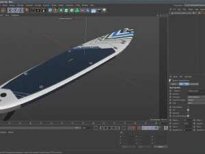 Gladiator Paddle Board 3D Model