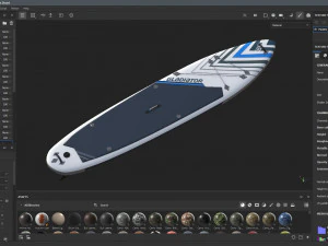 Gladiator Paddle Board 3D Model