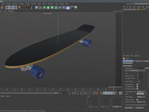 Longboard Modelo 3D