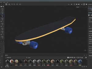 Longboard Modelo 3D
