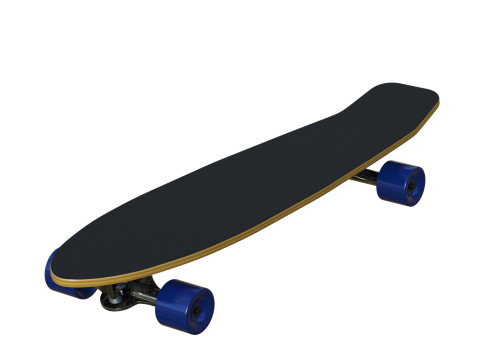 Longboard Modelo 3D