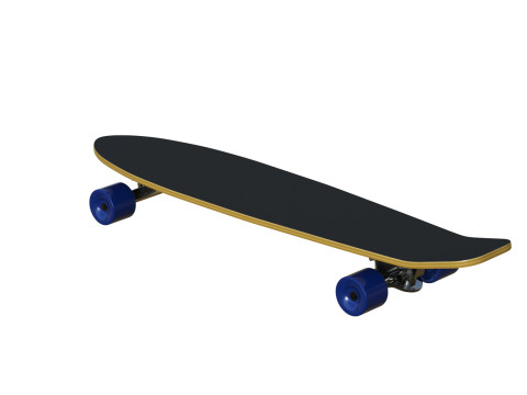 Longboard Modelo 3D