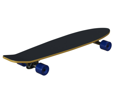 Longboard Modelo 3D