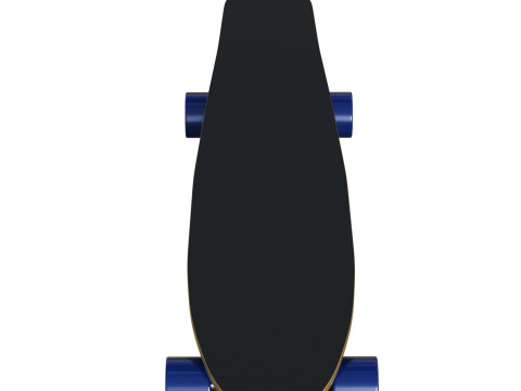 Longboard Modelo 3D