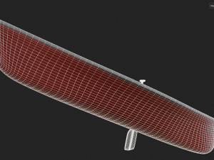 Canoe 3D Model