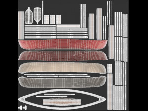 Canoe 3D Model