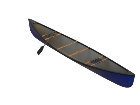 Canoe 3D Model