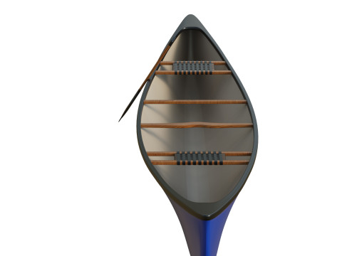 Canoe 3D Model
