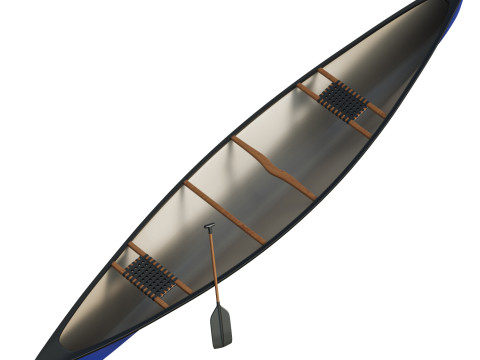 Canoe 3D Model