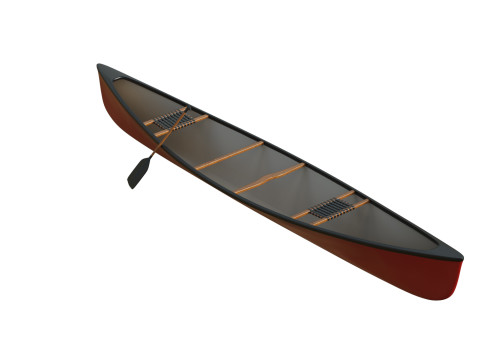Canoe 3D Model
