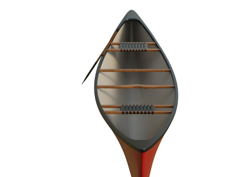 Canoe 3D Model