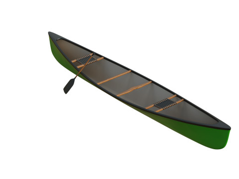 Canoe 3D Model