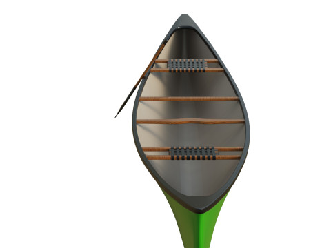 Canoe 3D Model