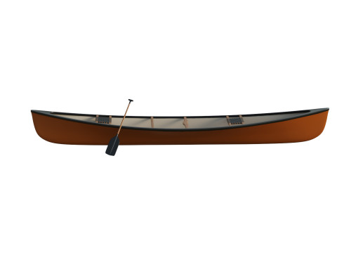 Canoe 3D Model