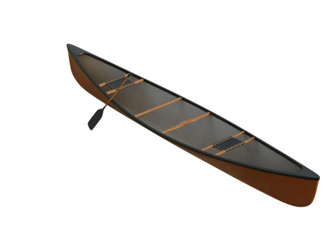 Canoe 3D Model