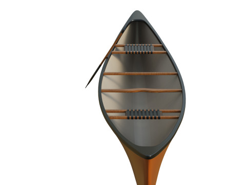 Canoe 3D Model