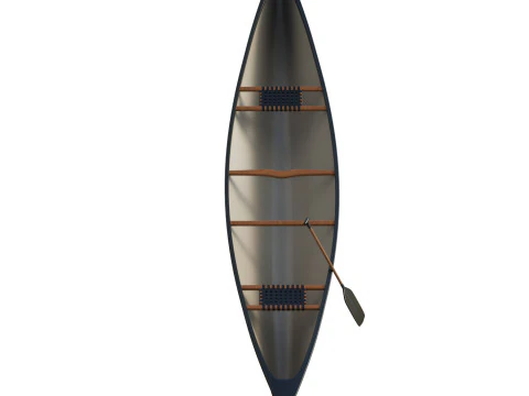 Canoe 3D Model