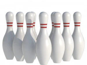 Collezione di bowling Modello 3D
