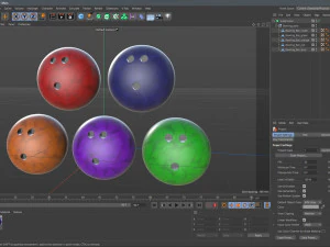 Collezione di bowling Modello 3D