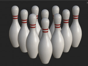 Bowling Collection 3D Модель