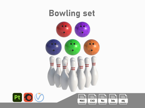 Bowling Collection 3D Model