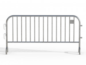 Crowd Barrier 3D Модель