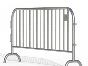 Crowd Barrier 3D Модель