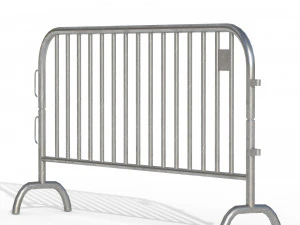 Crowd Barrier 3D Model