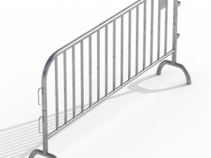 Crowd Barrier 3D Модель