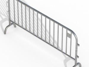 Crowd Barrier 3D Модель