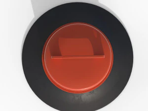 Traffic Barrel 3D Model