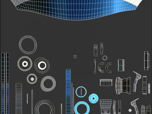 F1 Valtteri Bottas Helmet 2023 Model 3D