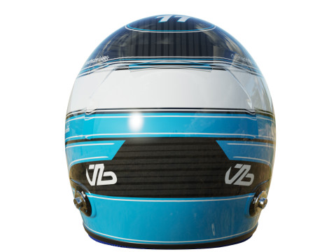 F1 Valtteri Bottas Helmet 2023 Model 3D
