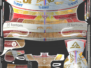 F1 Pierre Gasly Helmet 2023 3D 모델