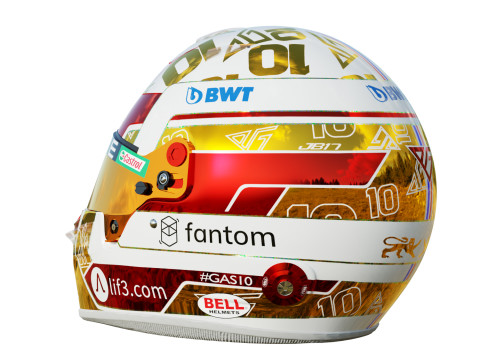 F1 Pierre Gasly Helmet 2023 3D 모델
