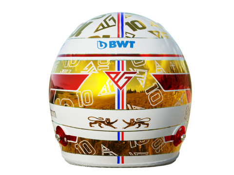 F1 Pierre Gasly Helmet 2023 3D 모델