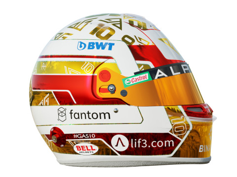 F1 Pierre Gasly Helmet 2023 3D 모델