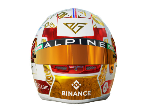 F1 Pierre Gasly Helmet 2023 3D 모델