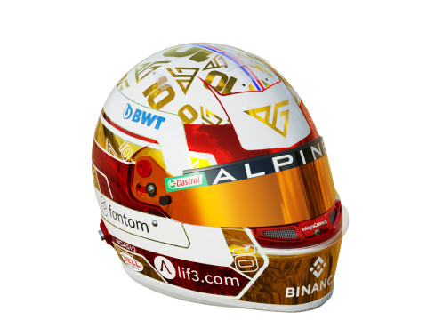 F1 Pierre Gasly Helmet 2023 3D 모델