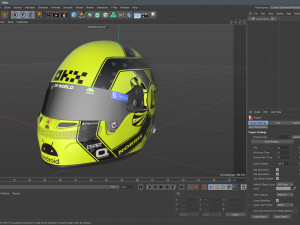 F1 Lando Norris Helmet 2023 3D Модель