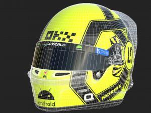 F1 Lando Norris Helmet 2023 3D Модель
