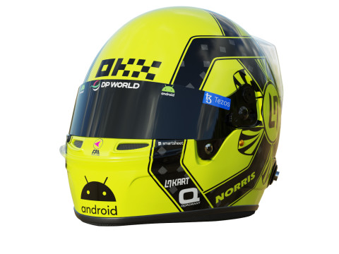 F1 Lando Norris Helmet 2023 3D Модель