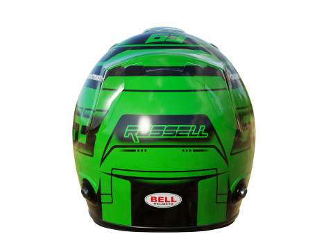 F1 George Russel Helmet 2023 3D Model