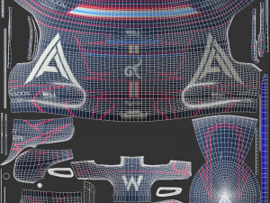 F1 Alex Albon Helmet 2023 3D-Modell